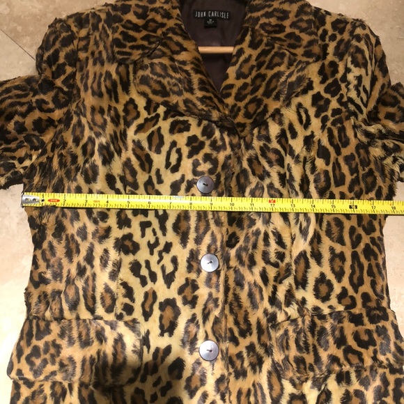 Leopard Jacket / Car Coat - Picture 7 of 10